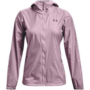 Under Armour Women's Forefront Rain Jacket Mauve Pink - Ash Plum UA Jacket Sz S